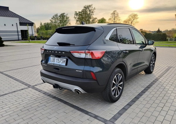 Ford Escape cena 111000 przebieg: 56500, rok produkcji 2022 z Lublin małe 742